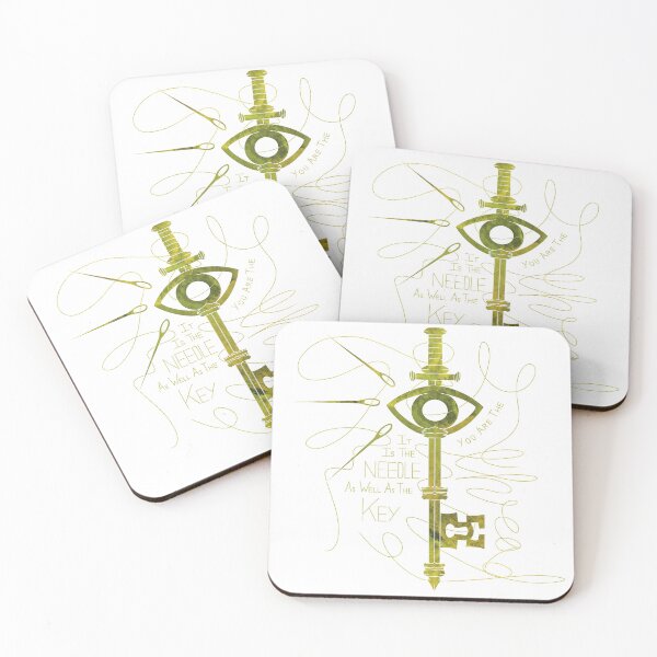 Item preview, You Are The Thread - Quote vers. - Dragon Age Inquisition Key Sewing Needle and Thread Quote designed and sold by freya_pip_creates.