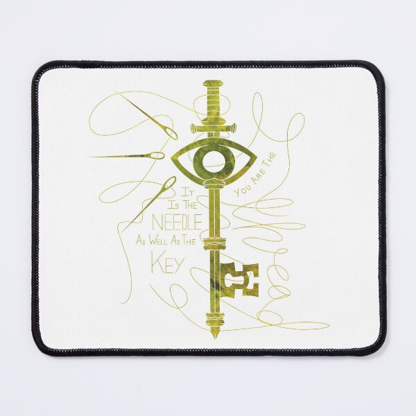 Item preview, You Are The Thread - Quote vers. - Dragon Age Inquisition Key Sewing Needle and Thread Quote designed and sold by freya_pip_creates.