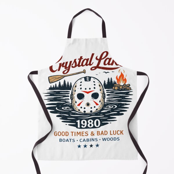 Item preview, Crystal Lake 1980 Horror Camp T-Shirt designed and sold by Matinez Pink.