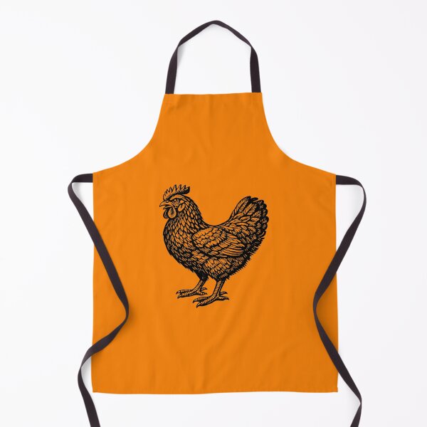 Item preview, Vintage Style Rhode Island Red Chicken Illustration with Bold Woodcut Detail designed and sold by Analog Aura .