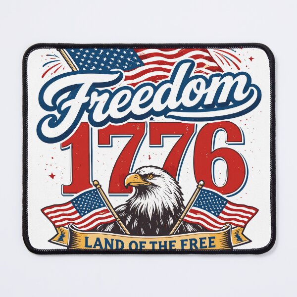 Item preview, Freedom 1776 Land of the Free designed and sold by Matinez Pink.