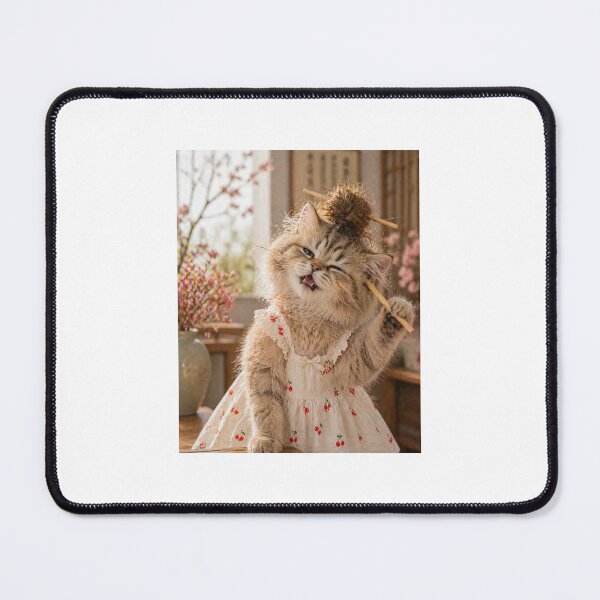 Item preview, Funny Cat Meltdown Chaos Expression designed and sold by LovelyCatGalaxy.