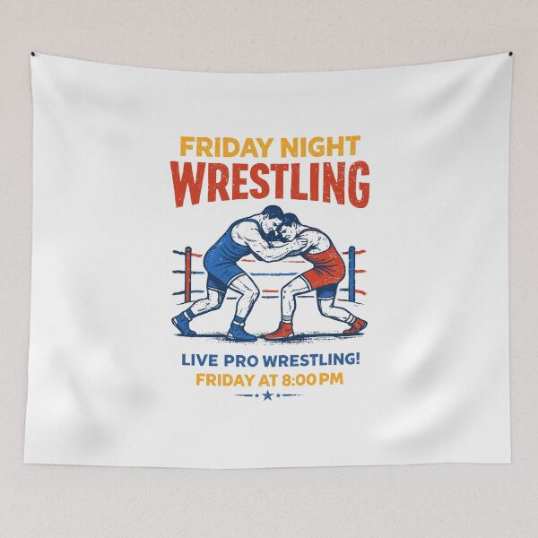 Item preview, Friday Night Wrestling Live Pro Wrestling designed and sold by Matinez Pink.