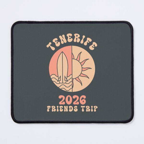 Item preview, Tenerife 2026 Friends Trip Vacation Squad Goal Memory Design designed and sold by JavaGraph.
