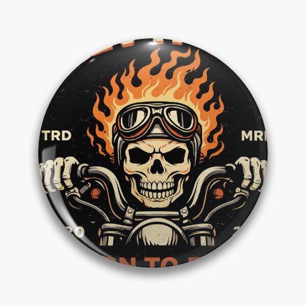 Item preview, Motorcycle Skull Rev It Up T-Shirt designed and sold by Matinez Pink.