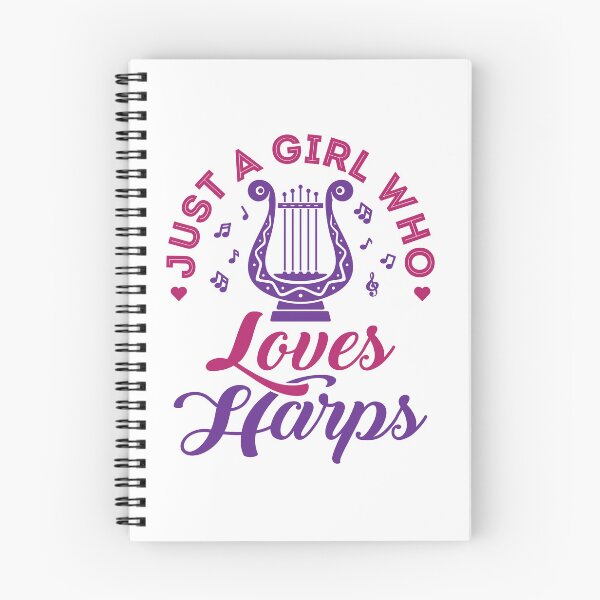 Item preview, Just a Girl Who Loves Harps designed and sold by jaygo.