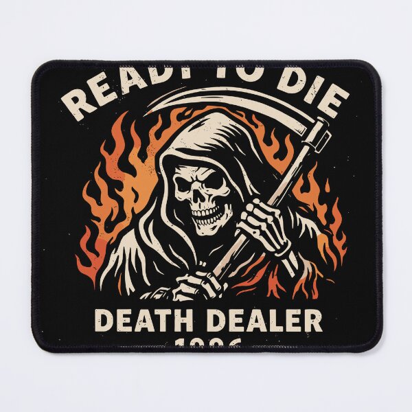Item preview, Ready to Die Death Dealer 1996 designed and sold by Matinez Pink.