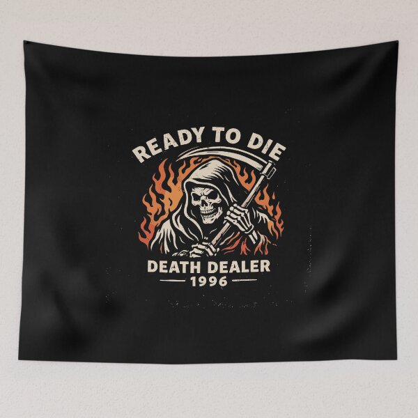Item preview, Ready to Die Death Dealer 1996 designed and sold by Matinez Pink.
