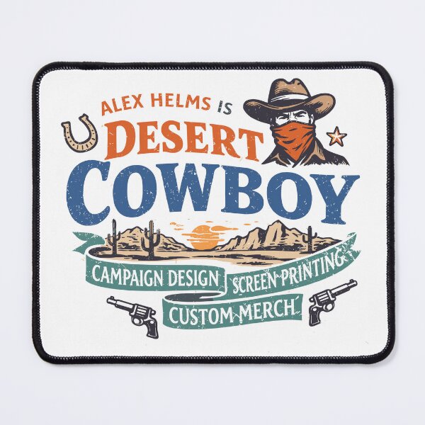 Item preview, Desert Cowboy Campaign T-Shirt designed and sold by Matinez Pink.