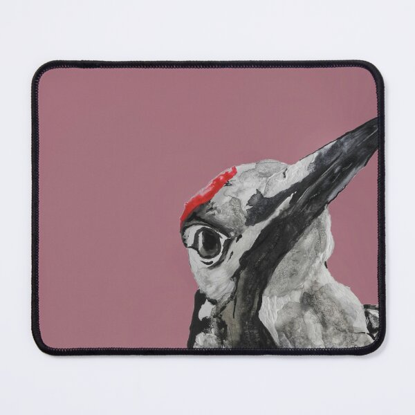 Item preview, Bird, great spotted woodpecker painted with watercolor designed and sold by FederWerk.