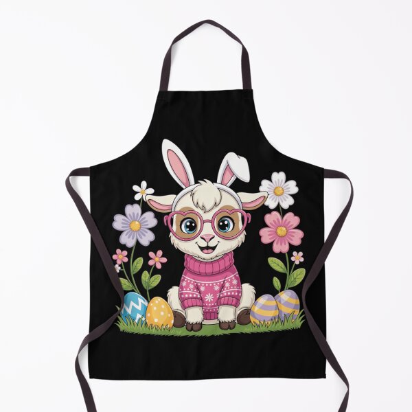 Item preview, Adorable Easter Animal Bunny Ears Lamb Kawaii Spring Illustration designed and sold by anamul43.