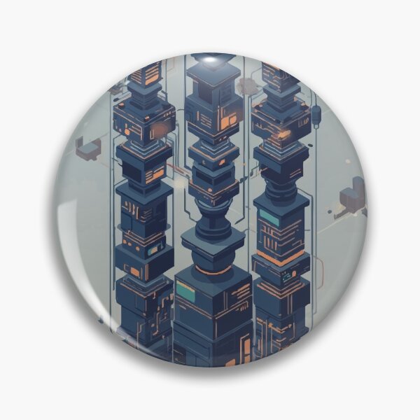Item preview, Tetrose Towers designed and sold by AbstractAnom.