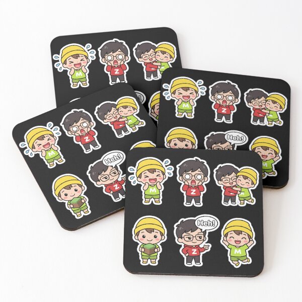 Item preview, Maizen Sisters Zenichi and Mikey Kawaii Sticker Pack designed and sold by Trendy Design.