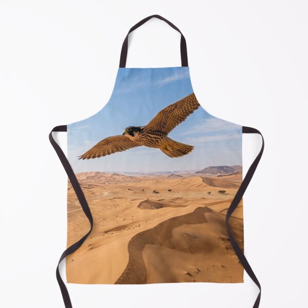 Item preview, Falcon in flight over a desert designed and sold by Malisa345.