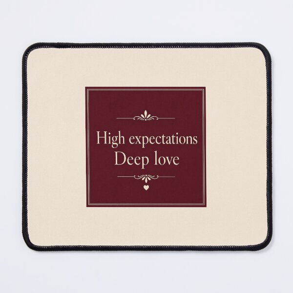 Item preview, High Expectations Deep Love — Meaningful Mother’s Day Card | Strong Love Mom Typography Design designed and sold by Novel Works Studio.