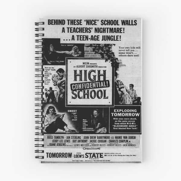 Item preview, High School Confidential! designed and sold by LithiumCocktail.