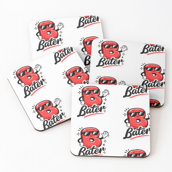 Item preview, Later Funny Sticker | Cool Letter B Cartoon | Cute Goodbye Pun Design designed and sold by Ishratparween11.