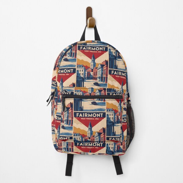 Item preview, Fairmont West Virginia 1950s USA Vintage Travel Tourism designed and sold by TravelersGems.