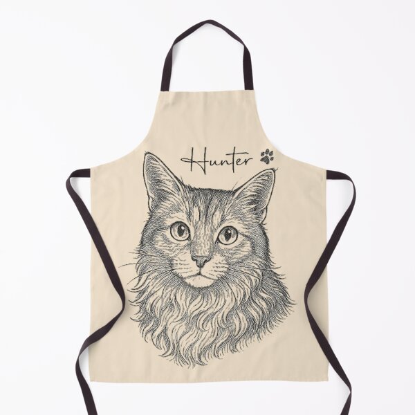 Item preview, Hunter Cat Design – Cute but Fierce Cat Hunter Graphic T-Shirt designed and sold by Negisandeep studio.