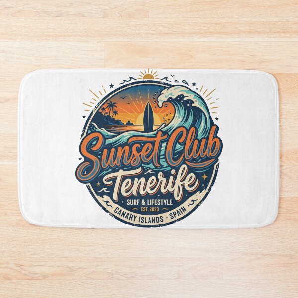 Item preview, Sunset Club Tenerife – Golden Hour Beach Vibes & Spain Island Escape designed and sold by ArtsyExplorer.