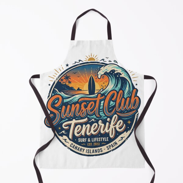 Item preview, Sunset Club Tenerife – Golden Hour Beach Vibes & Spain Island Escape designed and sold by ArtsyExplorer.