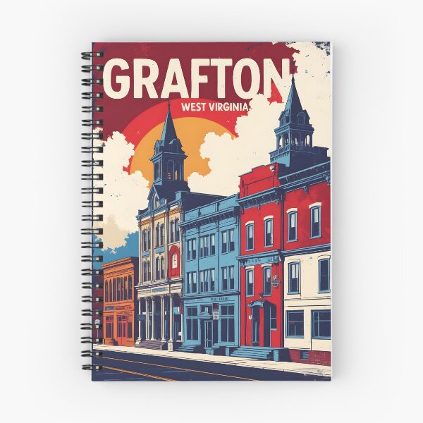 Item preview, Grafton West Virginia 1950s USA Vintage Travel Tourism designed and sold by TravelersGems.