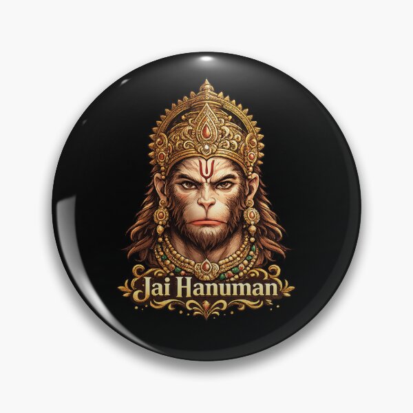 Item preview, Jai Hanuman Powerful Hindu God Face Spiritual Devotional Art Indian Culture T-Shirt designed and sold by warlistop.