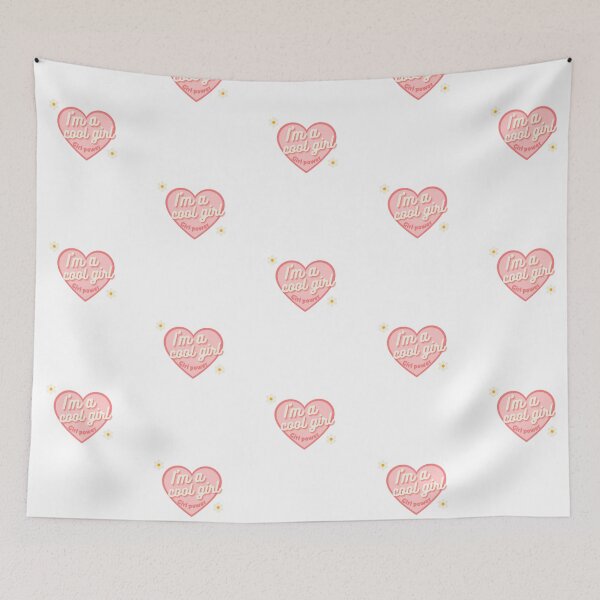 Item preview, I’m a Cool Girl – Girl Power Cute Aesthetic Heart Design designed and sold by PixelVibe Art.