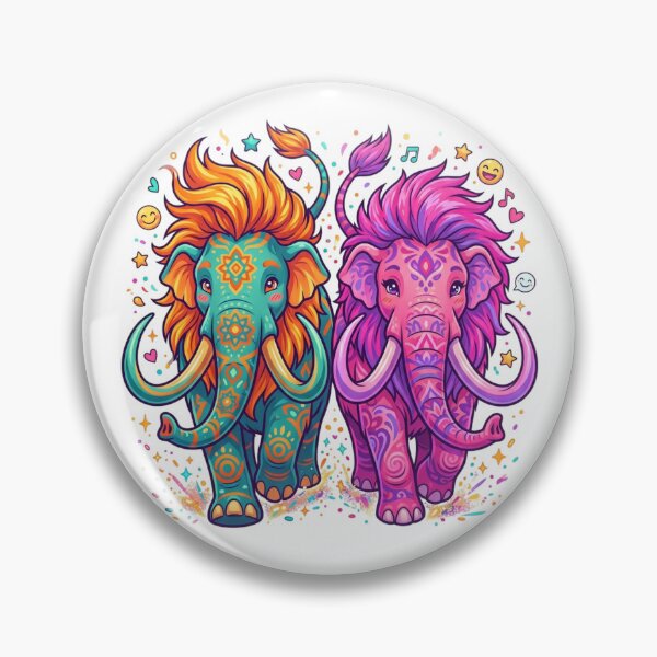 Item preview, Long-haired Mammoth designed and sold by PP&RAINBOW SHOP.