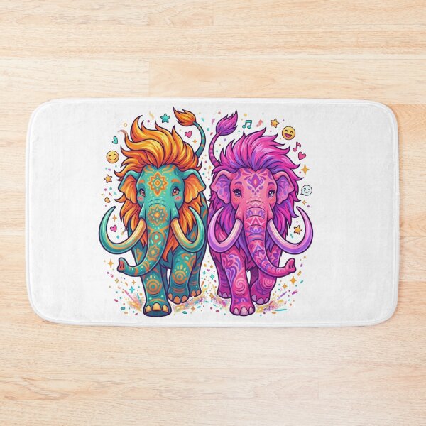 Item preview, Long-haired Mammoth designed and sold by PP&RAINBOW SHOP.