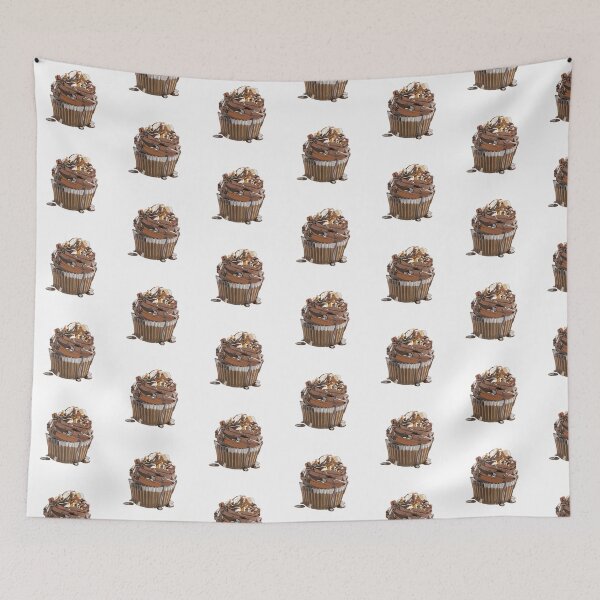 Item preview, chocolate cupcake designed and sold by arailustrada.