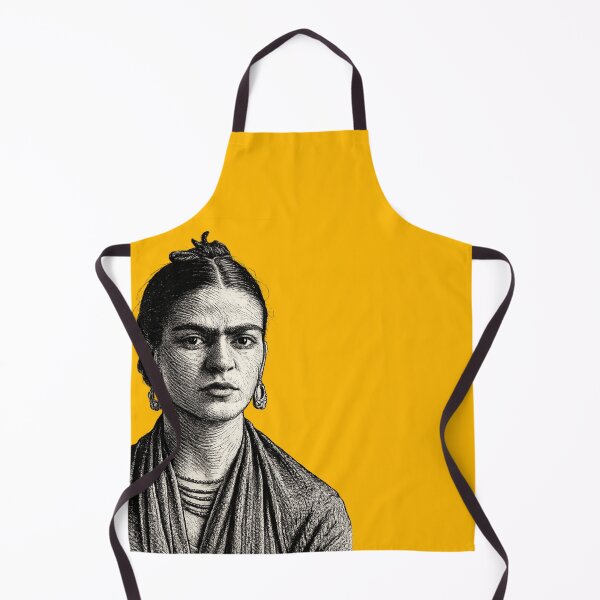 Item preview, Frida Kahlo Portrait with Strong Feminine Expression designed and sold by Analog Aura .