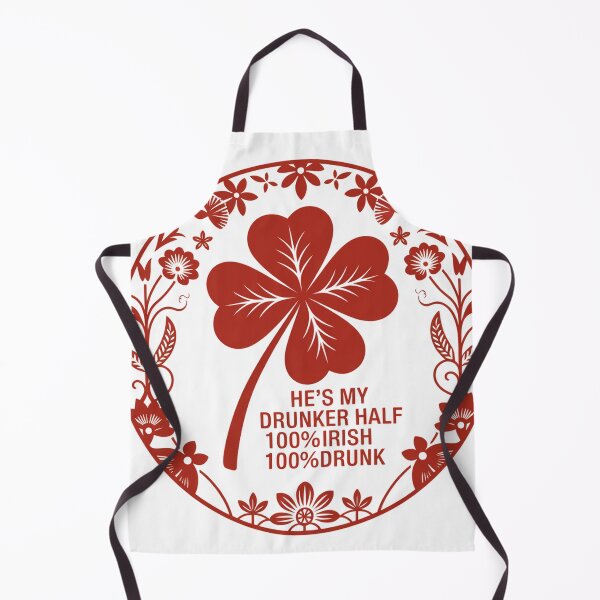 Item preview, Tipsy Four Leaf Clover Chinese Paper Cut Art designed and sold by Bloomkept.