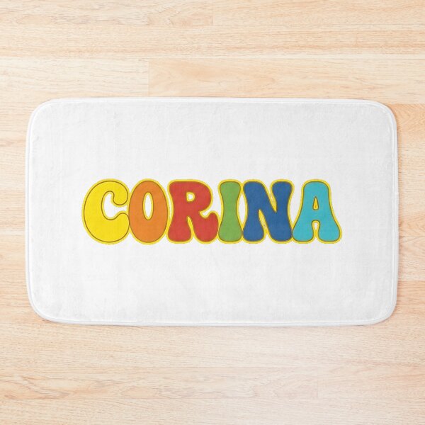 Item preview, ❤️ Corina Personalized Name Wavy Retro Shirt, Coffee Mug, Sticker Gift designed and sold by HelixPedia.