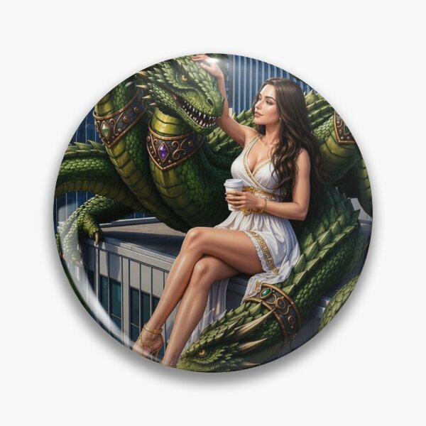 Item preview, Morning Coffee with the Hydra designed and sold by MagicMood Creations.