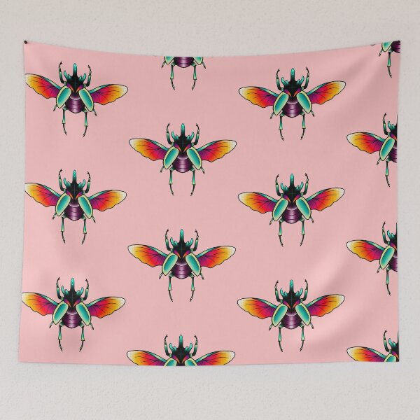 Item preview, Vibrant Beetle Tattoo designed and sold by Tattoosbyem.