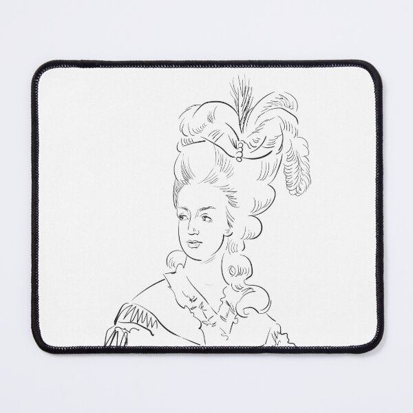 Item preview, Marie Antoinette line art designed and sold by FloFlo8468.