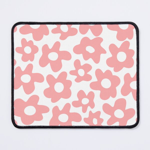 Item preview, Pink Retro Flowers Pattern designed and sold by Jeallan Designs.
