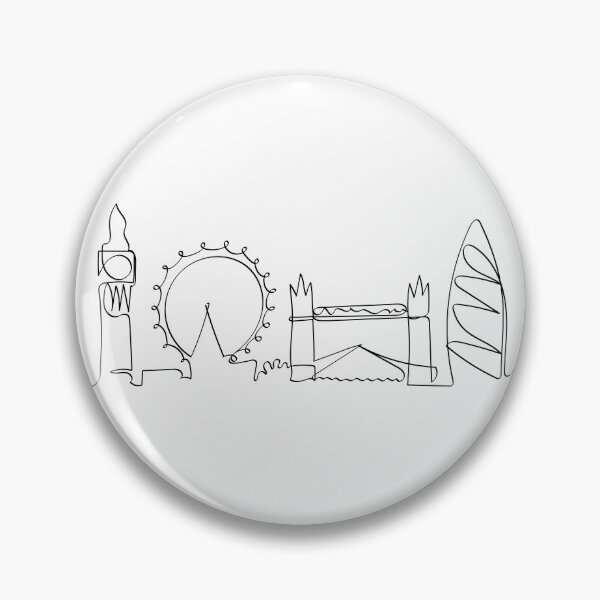 Artikelvorschau, london monument outline line art entworfen und verkauft von FloFlo8468.