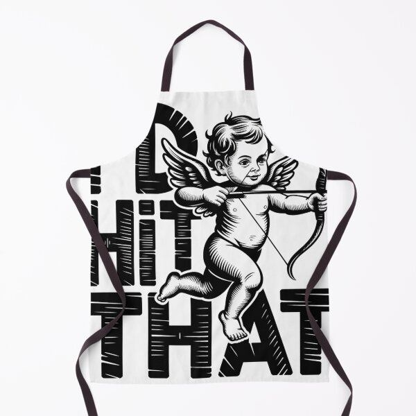 Item preview, Linocut Cherub Running with Bow and Arrow designed and sold by Bloomkept.