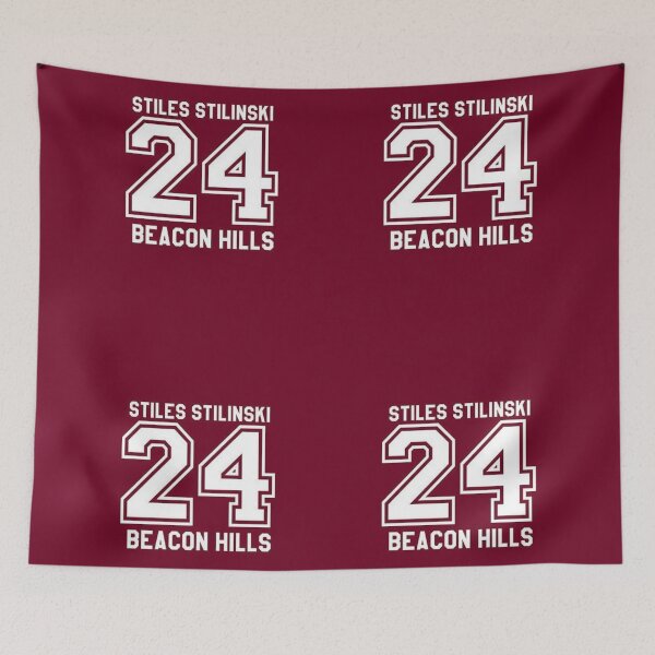 Item preview, Stiles Stilinski 24 - Beacon Hills Lacrosse Jersey designed and sold by Camistudios.