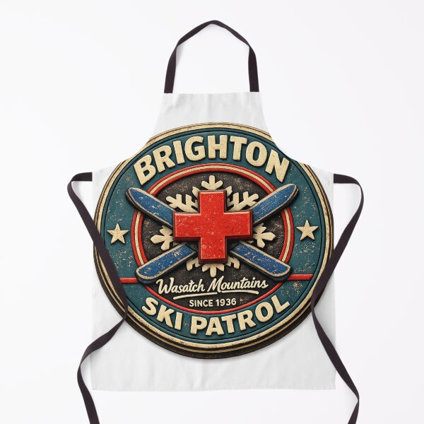 Item preview, Brighton Ski Patrol Badge designed and sold by Dresut.