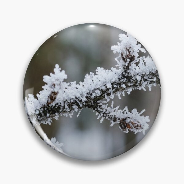 Item preview, Frozen branch covered in thick frost designed and sold by Malisa345.