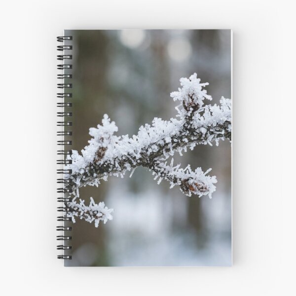 Item preview, Frozen branch covered in thick frost designed and sold by Malisa345.