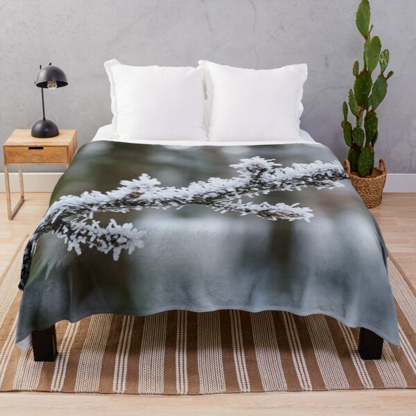Item preview, Frozen branch covered in thick frost designed and sold by Malisa345.