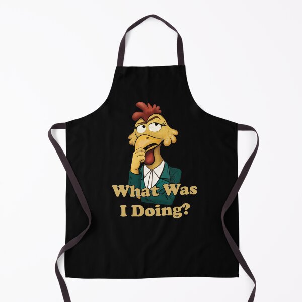 Item preview, What Was I Doing Funny Chicken Confused Meme designed and sold by FMproject.