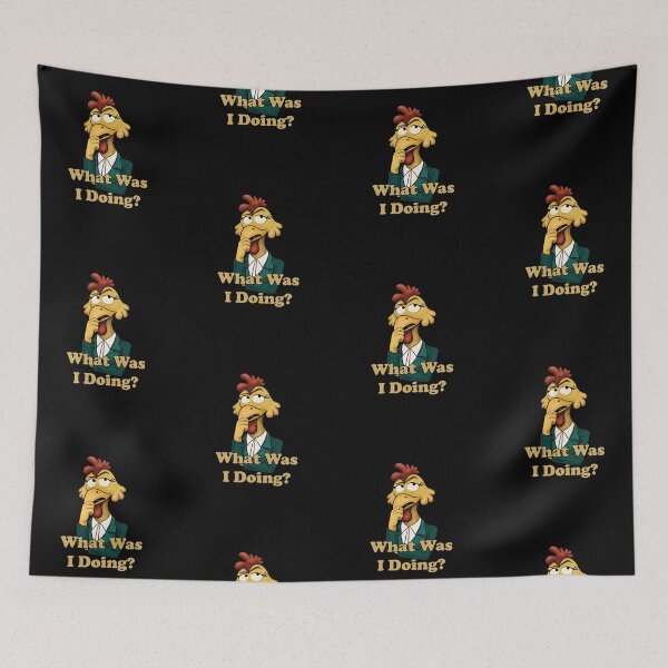 Item preview, What Was I Doing Funny Chicken Confused Meme designed and sold by FMproject.