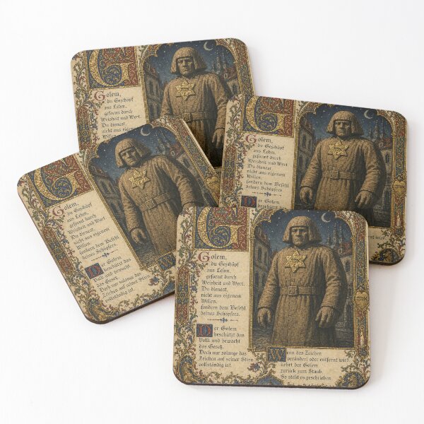 Item preview, Golem Illuminated Manuscript designed and sold by JJSizzleheimer.