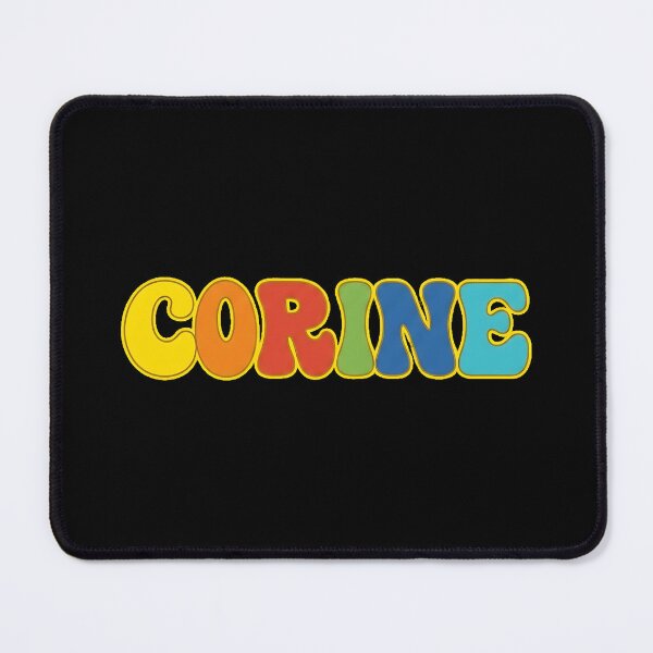 Item preview, ❤️ Corine Personalized Name Wavy Retro Shirt, Coffee Mug, Sticker Gift designed and sold by HelixPedia.
