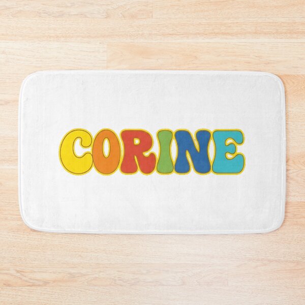Item preview, ❤️ Corine Personalized Name Wavy Retro Shirt, Coffee Mug, Sticker Gift designed and sold by HelixPedia.